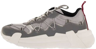 Moncler Leather Fabric Low 'Grey Fashion Lace-Up' H209A4M00390M2377900 Moncler Leather Fabric Low 'Grey Fashion Lace-Up' H209A4M00390M2377900
