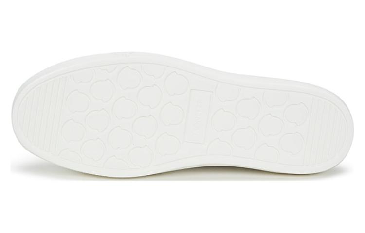 Moncler Leather Lace-Up 'White Fashion Sneakers' 圖 6