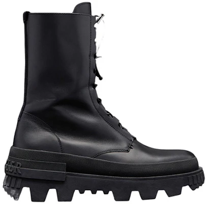 Moncler Leather Lace-Up Ankle Boot 'Black' H209A4F00020M2197999 Order Moncler Leather Lace-Up Ankle Boot 'Black' H209A4F00020M2197999