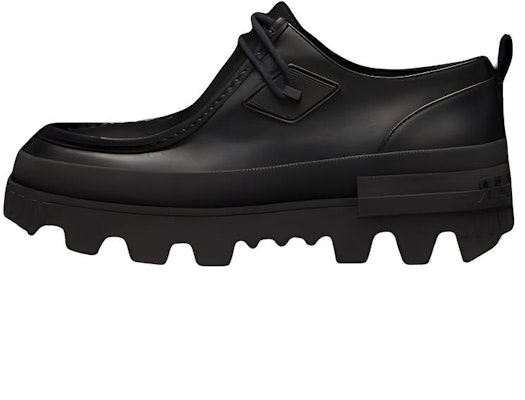 Moncler Leather Lace-Up Shoes 'Black' G209A4D70100019A6999 Buy Moncler Leather Lace-Up Shoes 'Black' G209A4D70100019A6999