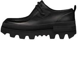 Moncler Leather Lace-Up Shoes 'Black' G209A4D70100019A6999 Moncler Leather Lace-Up Shoes 'Black' G209A4D70100019A6999