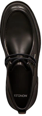 Moncler Leather Lace-Up Shoes 'Black' G209A4D70100019A6999 Lookbook Moncler Leather Lace-Up Shoes 'Black' G209A4D70100019A6999