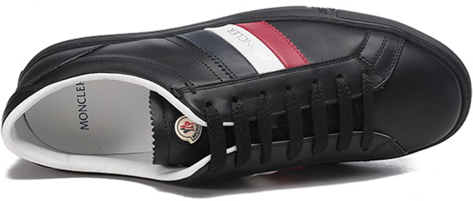 Moncler盟可睐 牛皮 系帶休閒運動 時尚板鞋 男款 黑色 Purchase Moncler盟可睐 牛皮 系帶休閒運動 時尚板鞋 男款 黑色