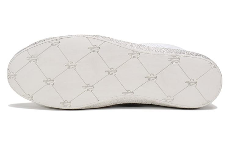 Moncler Leather Lace-Up Sneaker 'White Fashion' 圖 6