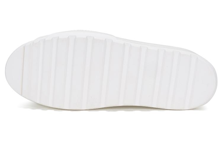 Moncler Leather Lace-Up Sneakers 'White Fashion' 圖 6