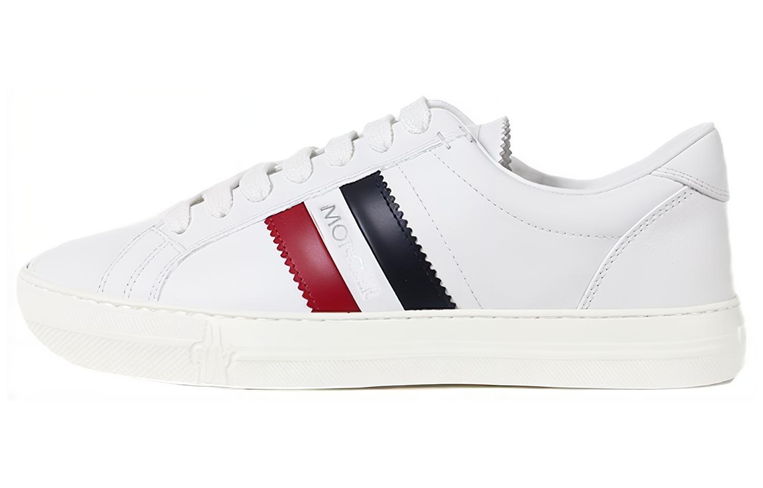 Buy Moncler Leather Low-Top Sneaker 'White' H209A4M0027601A9A002