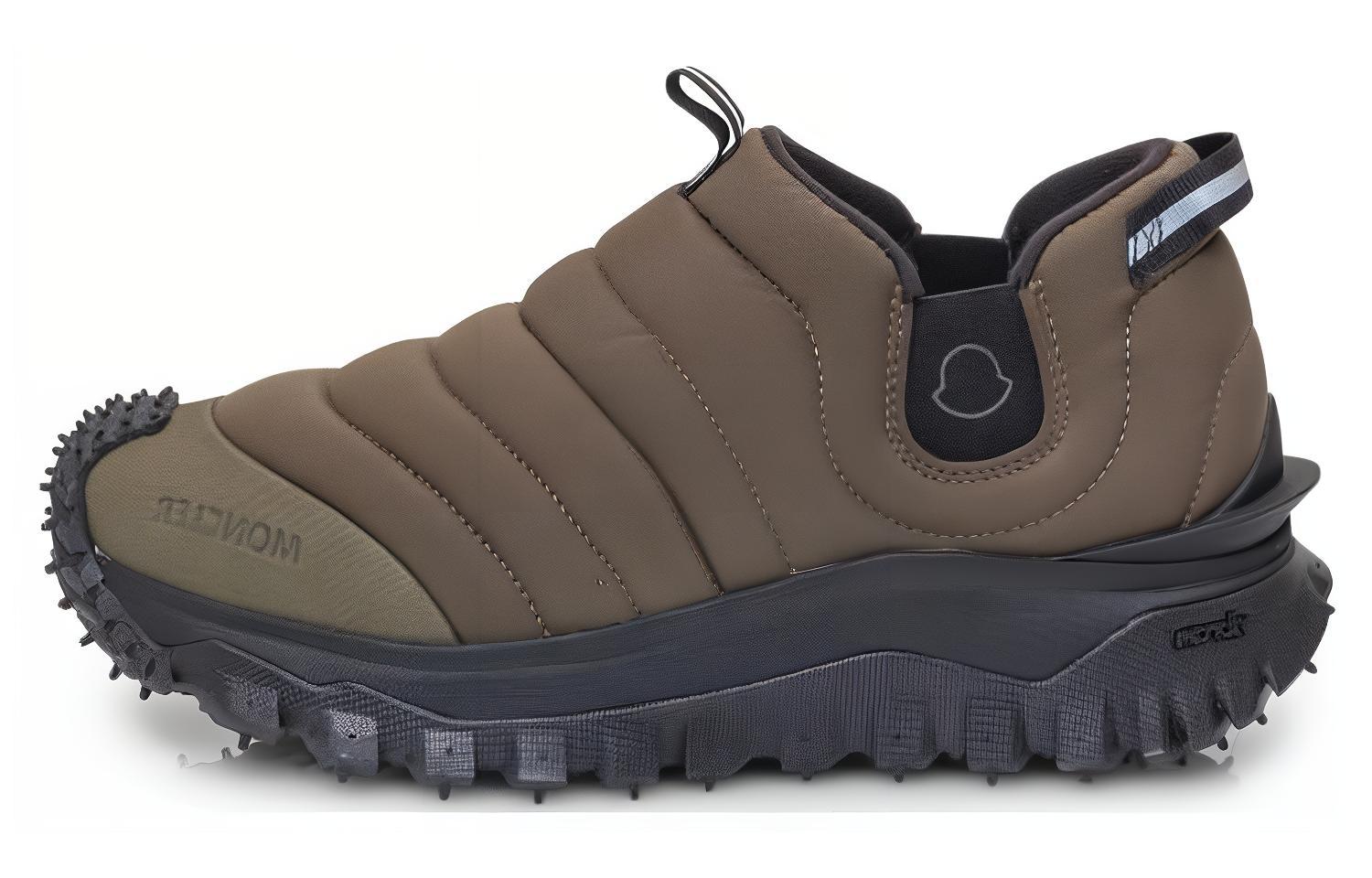 Moncler Leather Low 'Light Brown' 4M00110M2059874