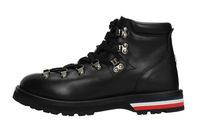 Moncler Leather Outdoor Hiking Shoe 'Black Badge' 4G7000002SGR998