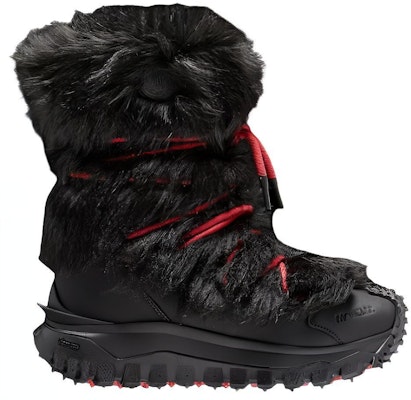 Moncler Leather Round Toe Lace-Up Short Mid-Calf Snow Boots 'Black' I20974H00020M3489999 Order Moncler Leather Round Toe Lace-Up Short Mid-Calf Snow Boots 'Black' I20974H00020M3489999