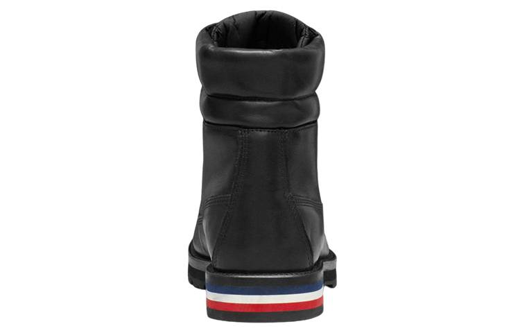 Moncler Leather Short Boots 'Black Fashion Strap' 圖 3