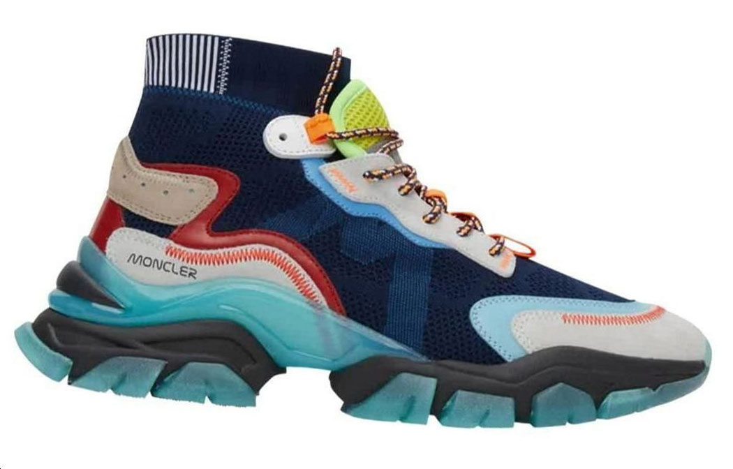 Order Moncler Tinggi 'Multi' Jejak Tanpa Tinggal F109A4M71540-02S88-780