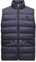 Order Moncler LECHTAL 藍色羽絨背心 無袖外套 J10911A00139549SK779