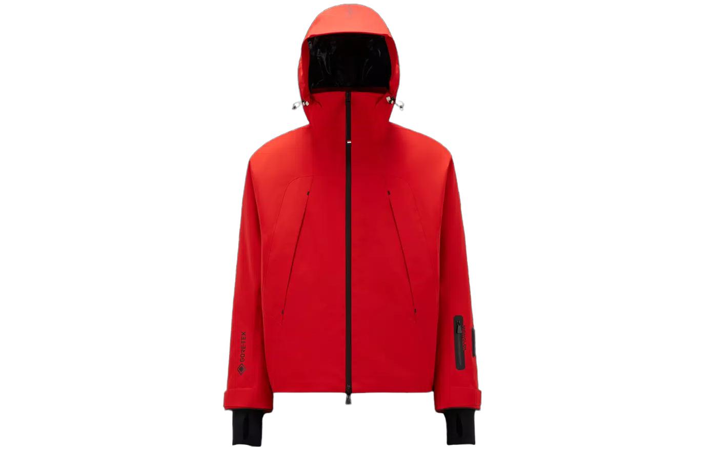 Moncler Lettering Hooded Loose-Fit Long-Sleeve Jacket I20971A00038596Y4453