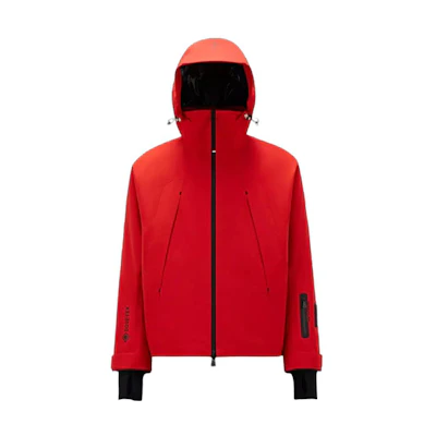 Moncler Lettering Hooded Loose-Fit Long-Sleeve Jacket I20971A00038596Y4453