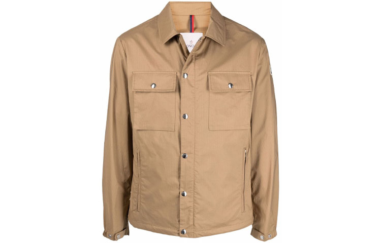 Moncler Lightweight Shirt-Style Jacket for Men 0911B7480054AYJ240