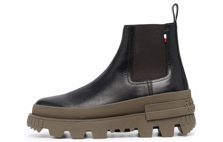 Moncler Lir Chelsea Boot 'Black Green'