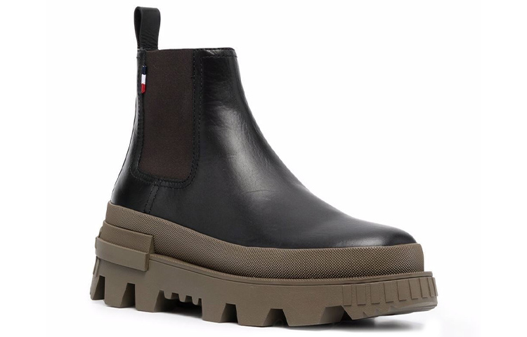 Moncler Lir Chelsea Boot 'Black Green' 圖 2