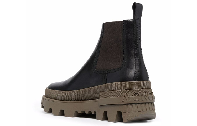Moncler Lir Chelsea Boot 'Black Green' 圖 3