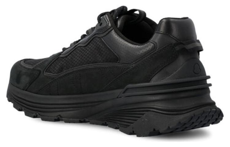 Moncler Lite 'Black Leather Low-Top' 圖 3