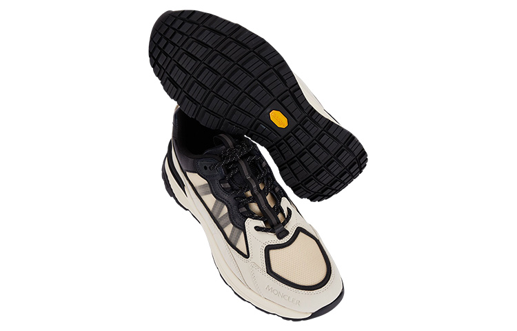 Shop Moncler Lite Runner Low 'Putih Biru' 4M000-70-M2055-P07