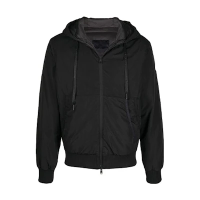 Moncler Logo-Appliqué Raincoat Fitted Jacket F20911A57400C0612999
