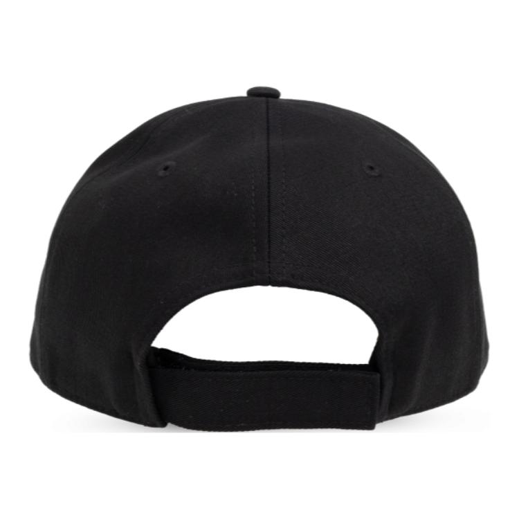 Lookbook Moncler Logo Cotton Black Baseball Cap for Men. J20913B000140U162