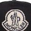Shop Moncler Logo Cotton Black Baseball Cap for Men. J20913B000140U162