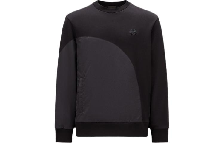 Moncler Logo Crewneck Long Sleeve Sweatshirt I20918G00051809KR999