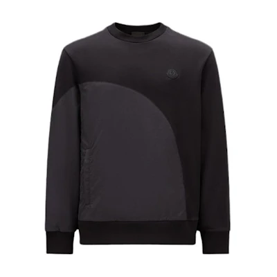 Moncler Logo Crewneck Long Sleeve Sweatshirt I20918G00051809KR999