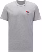 Moncler Logo Crewneck T-Shirt Grey Short Sleeve Tee I20918C000418390T984 Moncler Logo Crewneck T-Shirt Grey Short Sleeve Tee I20918C000418390T984
