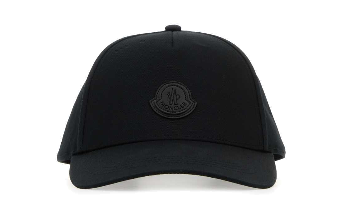 Order Moncler Logo Embellished Cap -  Black Baseball Cap 3B000450U082999