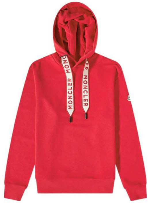 moncler-logo-embroidered-drawstring-hoodie-red-long-sleeve-pullover-i10918-g00023809-kr-477
