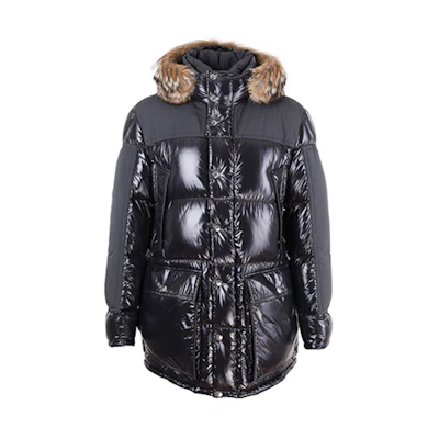 Moncler Logo Functional Down Jacket Black 418232568950999
