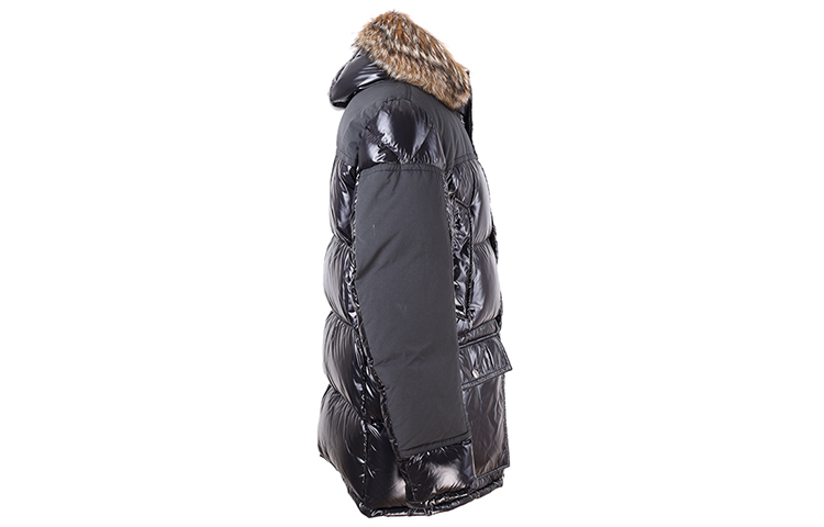 Moncler Logo Functional Down Jacket Black 418232568950999 圖 5
