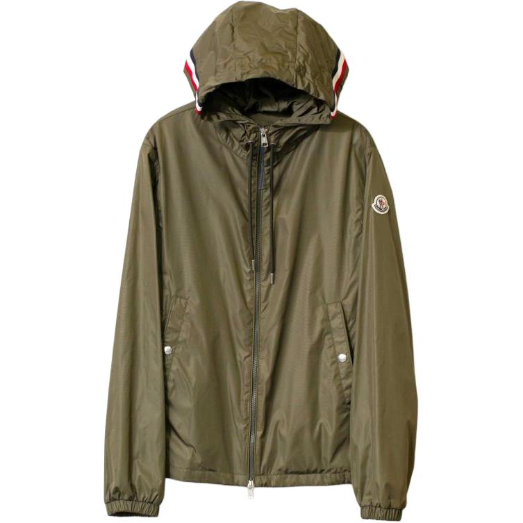 Moncler Logo Hooded Jacket Deep Green I10911A0009054155833