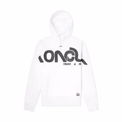 Moncler Logo Letter Graphic Sweatshirt White 804985080985001