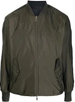 Moncler Logo Patch Bomber Jacket Men’s Olive Green I10911A0009968352 Moncler Logo Patch Bomber Jacket Men’s Olive Green I10911A0009968352