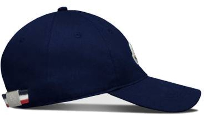 Moncler Logo Patch Felt Wool Gabardine Cap Blue Hat. J10913B00054V0090742 Lookbook Moncler Logo Patch Felt Wool Gabardine Cap Blue Hat. J10913B00054V0090742