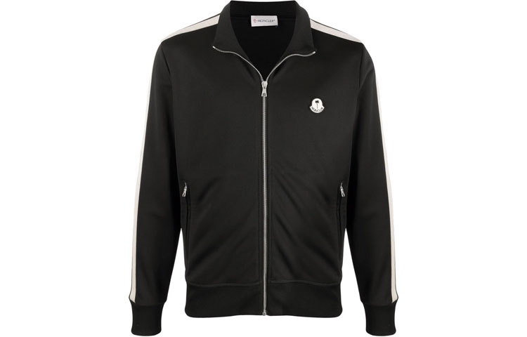 Moncler Logo Patch Zip-Up Sports Jacket Unisex 8P00004899A1999