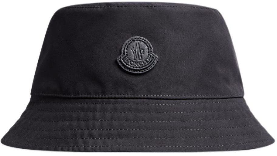 moncler-logo-polyester-canvas-leather-black-bucket-hat-for-men-j20913-b00024549-ml-999