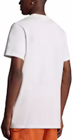 Shop モンクレール ロゴプリント クルーネック 半袖 Tシャツ メンズ ホワイト I20918C0006983927034