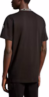 Purchase モンクレール ロゴプリント クルーネック スリムフィット Tシャツ ブラック J10918C000248390T999