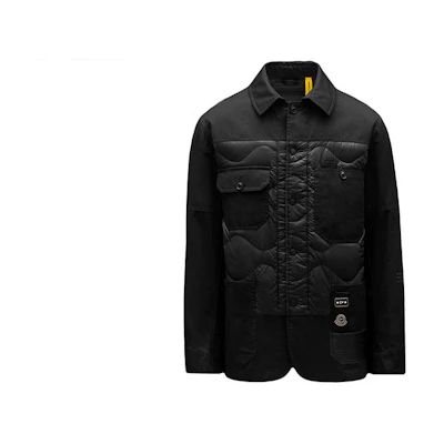 Moncler Logo Print Polo Collar Jacket G209U1A00012M1292