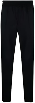 Moncler Logo Trim Tapered Joggers Black 2A0001554233999 Buy Moncler Logo Trim Tapered Joggers Black 2A0001554233999