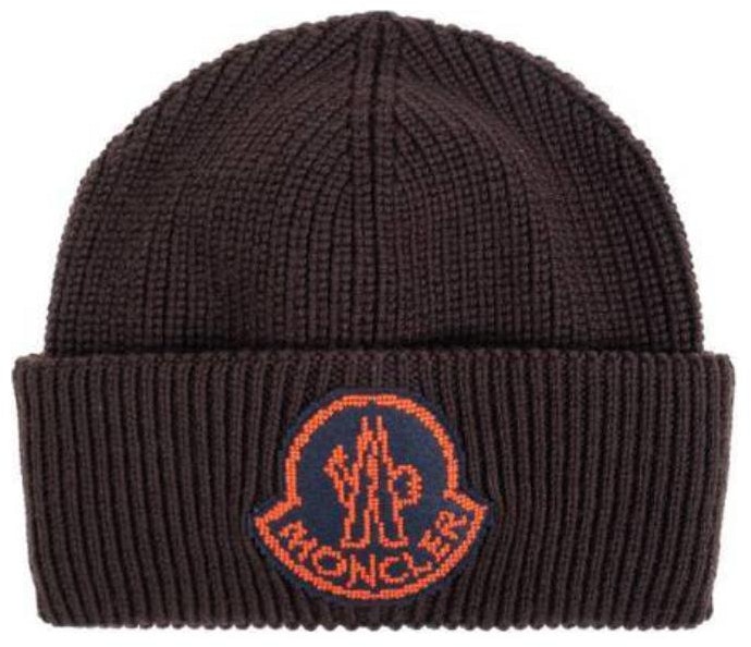 moncler-logo-wool-knit-beanie-brown-hat-j20913-b00019-m1282687