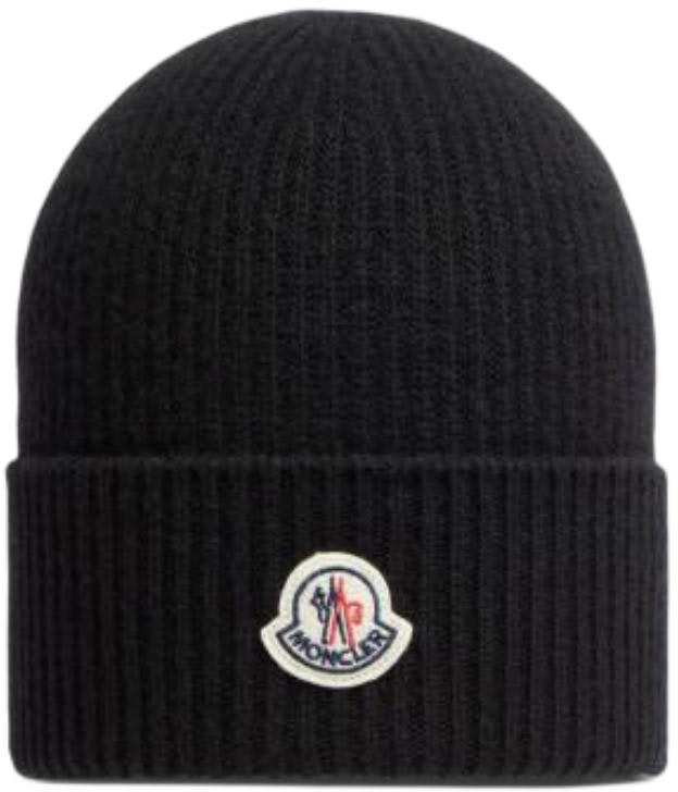 moncler-logo-wool-knit-beanie-hat-black-mens-j20913-b00065-m1900999