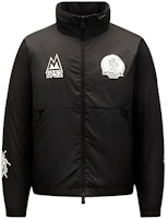 Moncler Logo Zip-Up Stand Collar Jacket Black Long Sleeve G20921A0003153A5E999 Moncler Logo Zip-Up Stand Collar Jacket Black Long Sleeve G20921A0003153A5E999