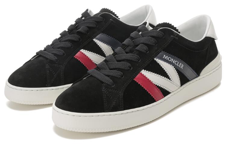 Shop Moncler Low-Top 'Fesyen Kasual Hitam' I109A4M00290M2923P90