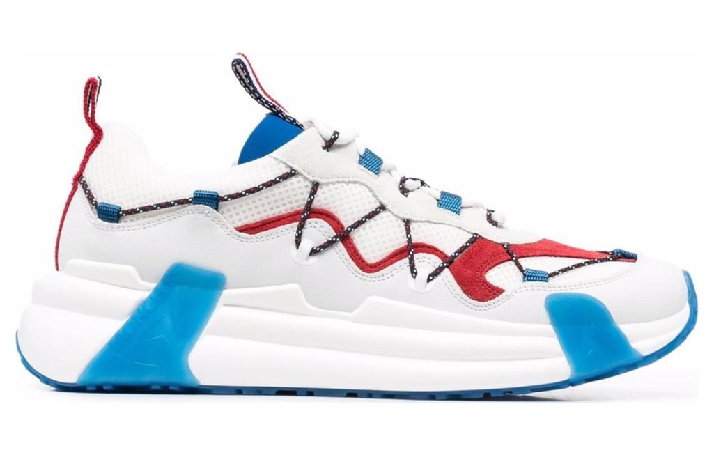 Moncler Low-Top 'Patchwork White Blue Red' 圖 2