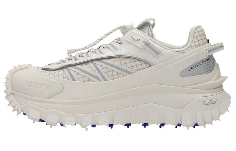 Moncler Low-Top 'White Fabric' 4M00100M2058014